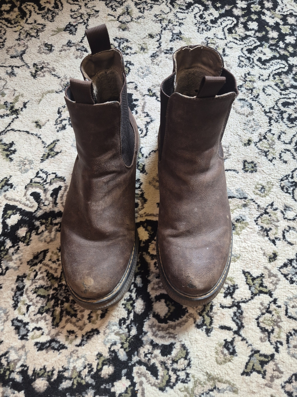 Romika Brown Waterproof Leather Ankle Boots - Picture 3 of 10